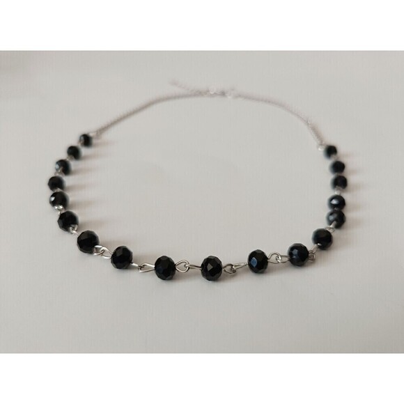 Y2K Fashion Bead Alloy Decor Retro Necklace - Picture 3 of 4